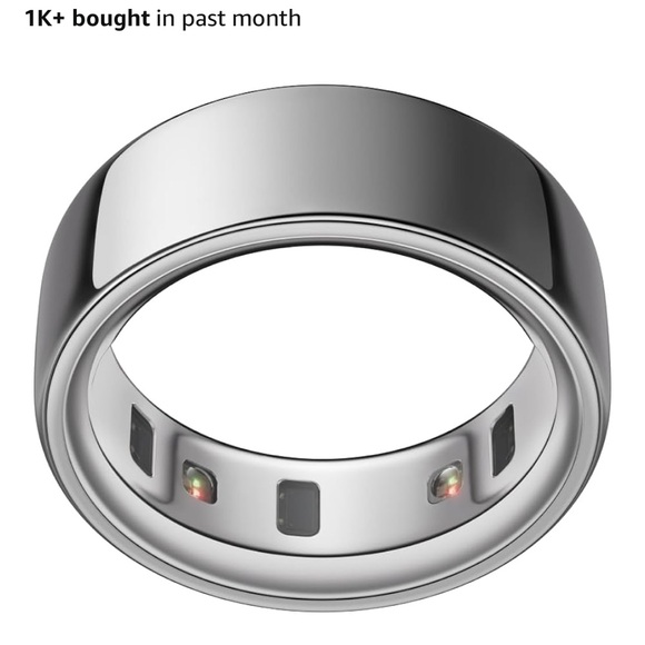 Silver Oura Ring Gen 4 Size 7 - Picture 1 of 7